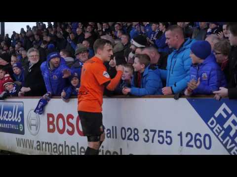Gleanvon beat Portadown 5-0 in Tennent's Irish Cup derby