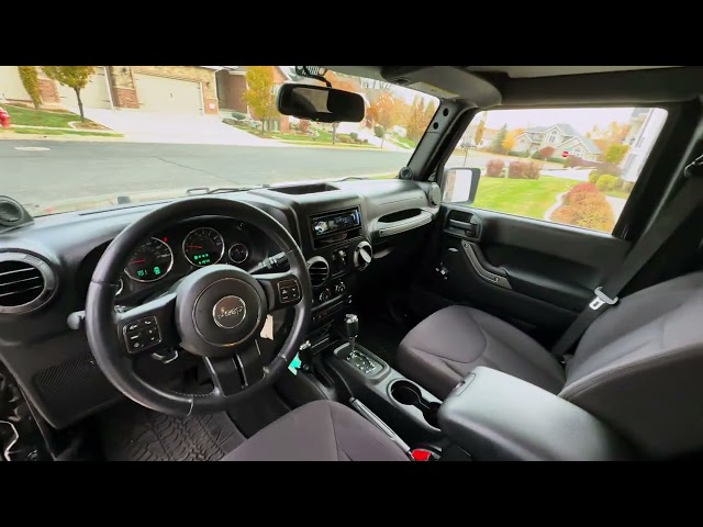 2013 JEEP WRANGLER SUV V6, 3.6 LITER UNLIMITED SPORT SUV 4D