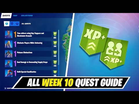 Fortnite All Week 10 Challenges Guide (Chapter 2 Season 6)