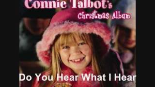 Connie Talbot - Do You Hear What I Hear (with lyrics)