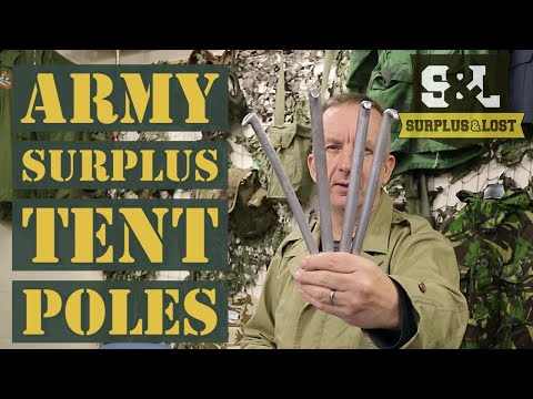 Heavy Duty German Army Tent Pegs