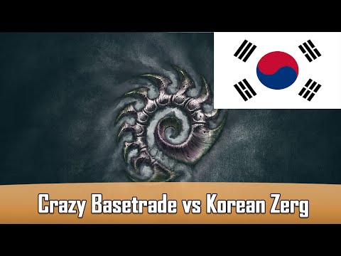 LotV Beta - Crazy Basetrade vs Korean Zerg