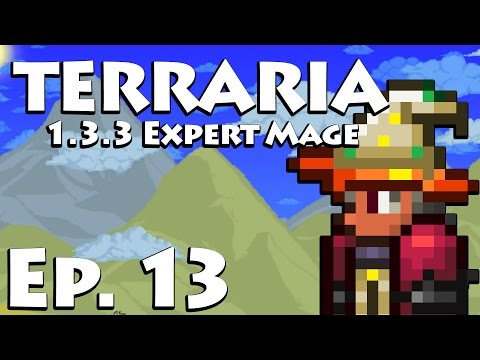 Terraria 1.3.3 | Episode 13: Destroyer and New Armor [Terraria Mage Playthrough - Expert]