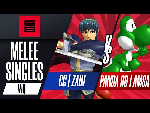 GG | Zain vs. VGBC RB | Amsa - Melee Singles Winners Quarters - Genesis 8