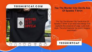 Top The Murder City Devils Ace Of Spades T-Shirt