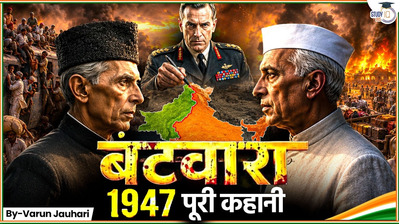 Batwara 1947: Real Story of India's Partition | Varun Jauhari | StudyIQ IAS