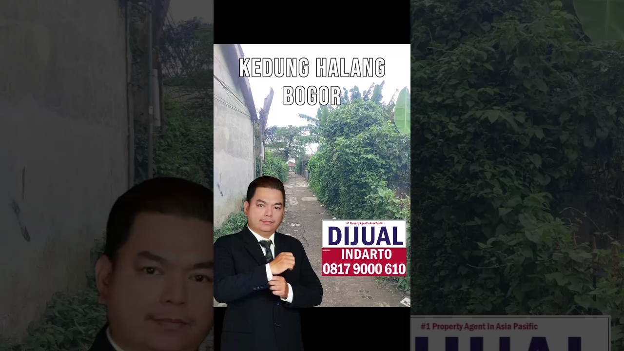 For Sale Tanah SHM LT 298m² di Komplek PDK Kedung Halang Bogor