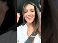 Ana Guerra escuchando Black de Agoney en su coche 1-9-19 Ana Guerra escuchando Black de Agoney en su coche 1-9-19