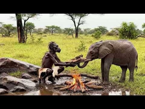 How Early Humans & Animals Survived Rain Thunderstorms & Lightning Strike