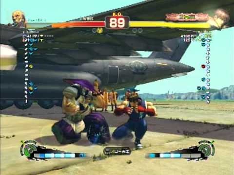 SSF4 AE ver2012 enarikun（guy）vs y kahma（gouken）part2