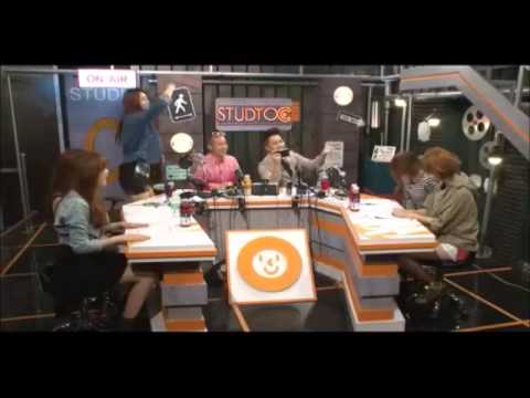 My Highlight a studio c ep with Girl's day and Subin as mc