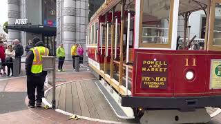 How do they turn the trolley around in San Francisco?!?!