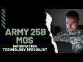 US Army 25B MOS to Civilian Life Working in Tech
