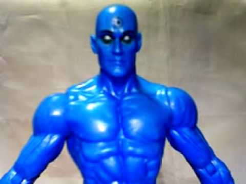 Hi, I'm a Marvel...and I'm a DC: Wolverine and Watchmen (Dr. Manhattan)