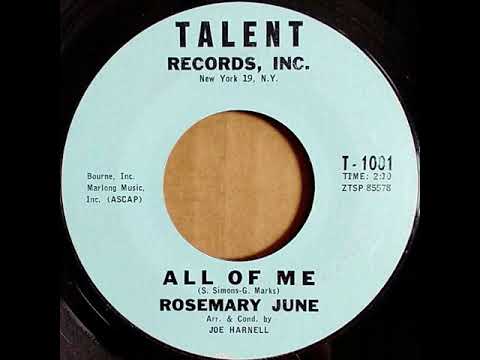 All Of Me - Rosemary June