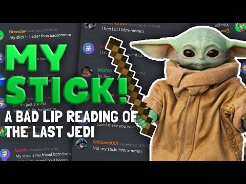 BadLipReading's "MY STICK" but in Discord...