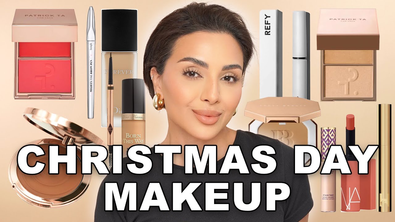 Christmas Day Makeup Routine: Fresh & Radiant
