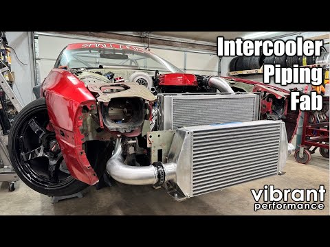 2JZ FC Intercooler Piping Fab - Part 1