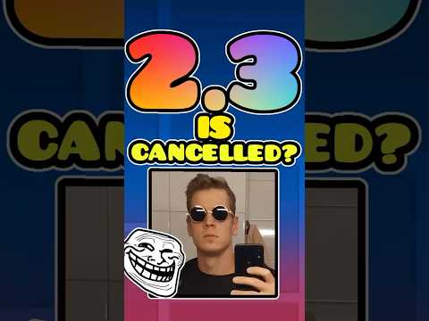 Warum dauert Geometry Dash 2.3 SO LANGE?⌛#shorts #geometrydash #gd #gaming #educational #art #tv