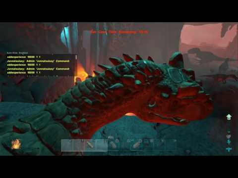 ARK Survival Evolved Tek Cave PS4 showcase & Volcano change Ascension gameplay