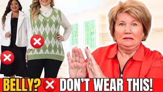 Plus Size Apple Shape: 10 Slimming Winter Trends & 5 Horrible Mistakes!