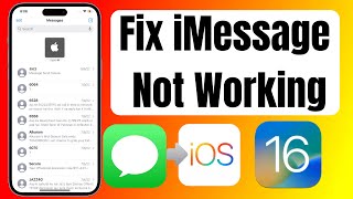 How To Fix iMessage Not Working After Update iOS 16 on iPhone & iPad