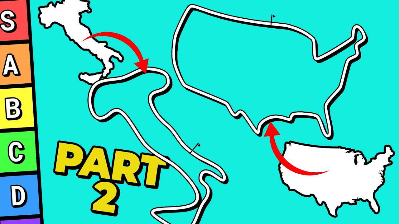 Which COUNTRY would make the best F1 track? PART 2