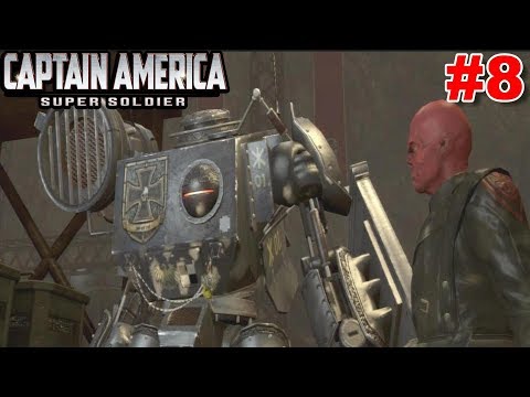 Captain America: Super Soldier PS3 Gameplay #8 [Captain America vs Iron Cross]