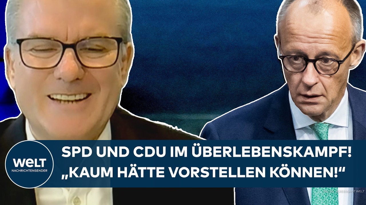CDU UND SPD IM ÜBERLEBENSKAMPF: "Kaum hätte vorstellen können!" - Wahlshowdown im Saarland