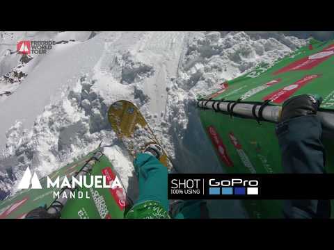 GoPro winning Run Manuela Mandl - FWT18 Vallnord-Arcalís Andorra | Freeride World Tour 2018