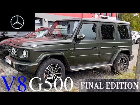 Mercedes G500 V8 Final Edition