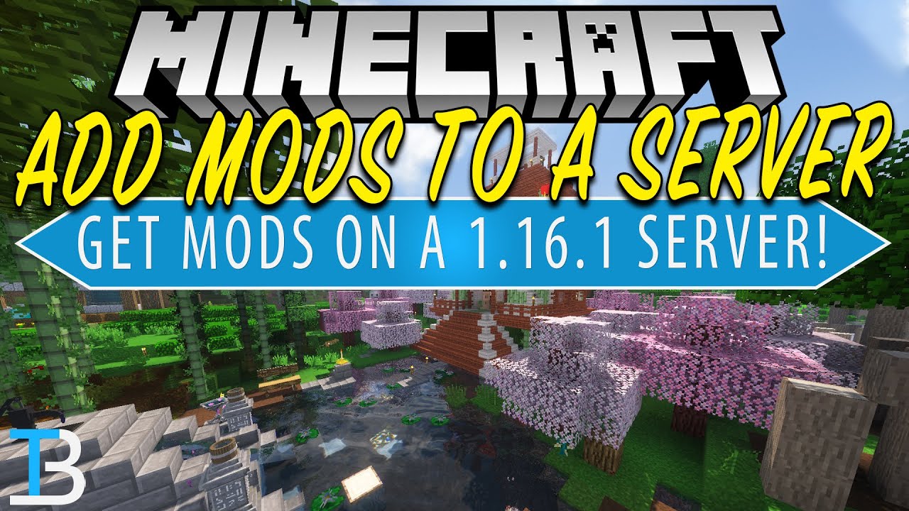 How To Add Mods to a Minecraft Server in Minecraft 1.16.1