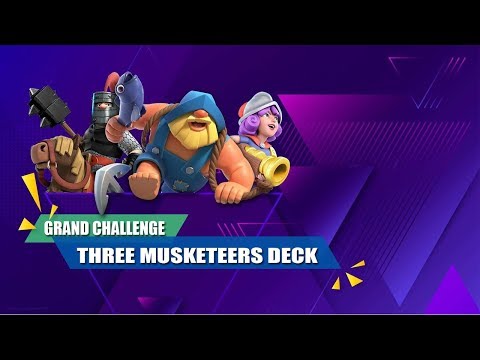 Easy Grand Challenge !!! New Strong THREE MUSKETEERS Deck