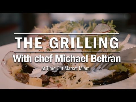 Miami chef Michael Beltran cooks up a Cuban-inspired dish as we grill him with questions