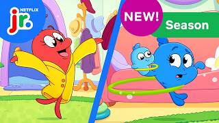 Dr. Seuss’s Red Fish  Blue Fish SEASON 3 Sneak Peek ❤️💙 Netflix Jr