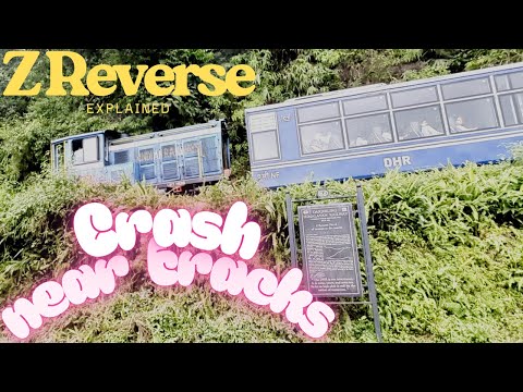 Darjeeling Himalayan Railway Toy Train | Rare Z-Reverse in Action + Unexpected Crash! 🚂🌧️