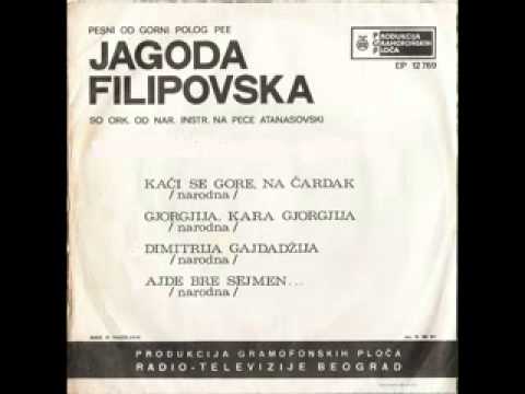 Jagoda Filipovska- Kaci se gore, na cardak (10.07.1972)