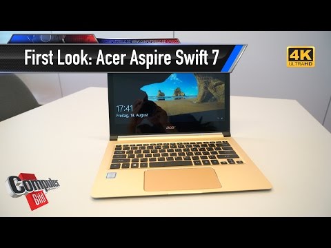 Acer Aspire Swift 7 im Check: Neuheit mit Pfiff