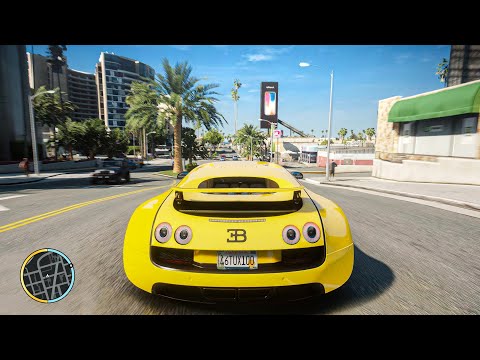 I Turned GTA 5 into Real-Life Los Angeles Simulator! 5Real x NVE GTA 5 Ultra Graphics Mod Gameplay