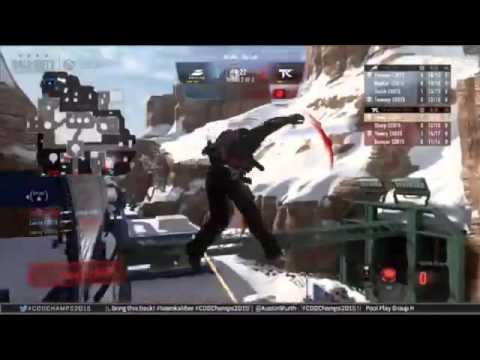 CoD Championships "Team Kaliber vs Epsilon!" Game 4 - (Call of duty AW)
