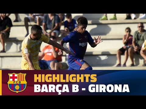 [HIGHLIGHTS] (Friendly): Barça B - Girona (2-2)