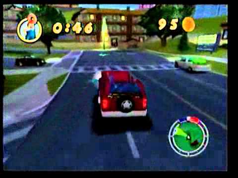 the simpsons hit run xbox español