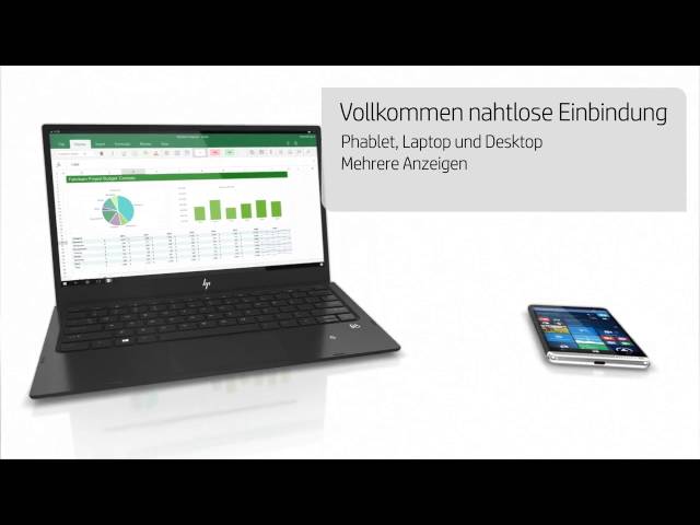 HP Elite x3 (German) - Product features