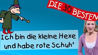 Ich bin die kleine Hexe und habe rote Schuh'  - Anleitung zum Bewegen || Kinderlieder