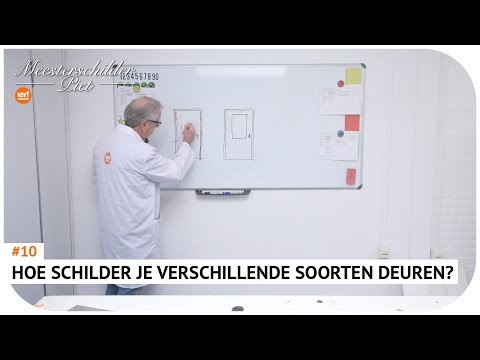 Meesterschilder Piet [Ep. 10] - Hoe Schilder je Verschillende Soorten Deuren?