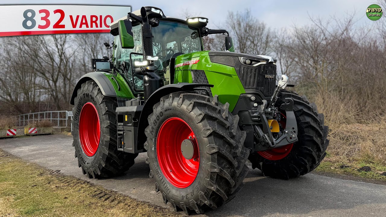 Wir fahren den neuen FENDT 832 Vario …🚀