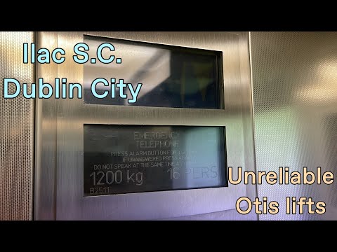 Unreliable Otis lifts at the Ilac Shopping Centre in Dublin City