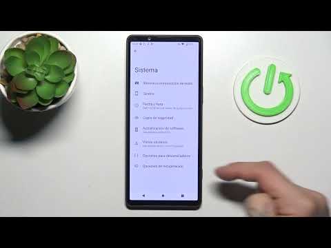 Cómo acceder a las opciones para desarrolladores en SONY Xperia 5 V