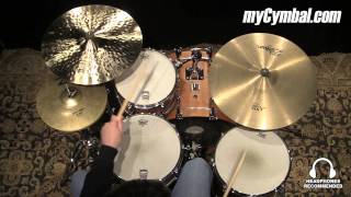 Video thumbnail for Used Zildjian 21" A Rock Ride Cymbal (UA0081-1111214G) by Memphis Drum Shop