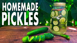How To Make Hamburger Pickles - The Easy Quick Pickled Method